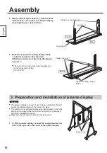 Предварительный просмотр 18 страницы Panasonic TY-ST85P12 Installation Instructions Manual