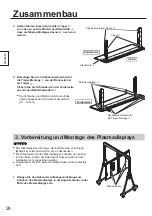 Предварительный просмотр 28 страницы Panasonic TY-ST85P12 Installation Instructions Manual