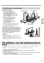 Предварительный просмотр 43 страницы Panasonic TY-ST85P12 Installation Instructions Manual