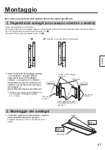 Предварительный просмотр 47 страницы Panasonic TY-ST85P12 Installation Instructions Manual