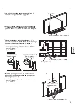 Предварительный просмотр 61 страницы Panasonic TY-ST85P12 Installation Instructions Manual