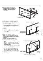 Предварительный просмотр 69 страницы Panasonic TY-ST85P12 Installation Instructions Manual