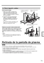 Предварительный просмотр 73 страницы Panasonic TY-ST85P12 Installation Instructions Manual