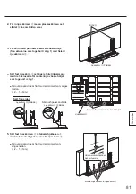 Предварительный просмотр 81 страницы Panasonic TY-ST85P12 Installation Instructions Manual