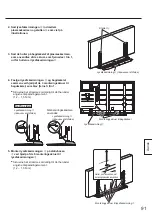 Предварительный просмотр 91 страницы Panasonic TY-ST85P12 Installation Instructions Manual