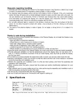 Preview for 3 page of Panasonic TY-ST85PF12 Service Manual