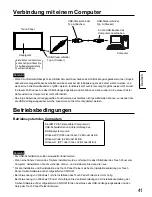 Preview for 41 page of Panasonic TY-TP42P30K  () Operating Instructions Manual