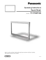 Panasonic TY-TP65P10S Operating Instructions Manual preview