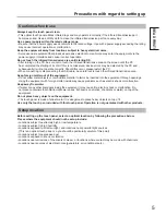 Preview for 5 page of Panasonic TY-TP65P10S Operating Instructions Manual