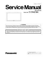 Panasonic TY-TP65P30K  () Service Manual preview
