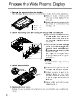 Предварительный просмотр 9 страницы Panasonic TY-UPK110 Installation Instructions Manual