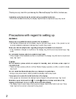 Preview for 12 page of Panasonic TY-UPK42HV7 Installation Instructions Manual