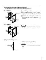 Preview for 17 page of Panasonic TY-UPK42HV7 Installation Instructions Manual