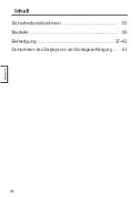 Preview for 34 page of Panasonic TY-VK47LV1 Fitting Instructions Manual