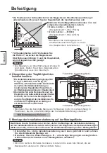 Preview for 38 page of Panasonic TY-VK47LV1 Fitting Instructions Manual