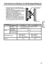 Preview for 43 page of Panasonic TY-VK47LV1 Fitting Instructions Manual