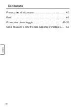 Preview for 44 page of Panasonic TY-VK47LV1 Fitting Instructions Manual