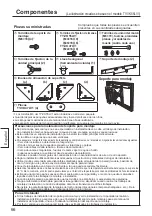 Preview for 66 page of Panasonic TY-VK47LV1 Fitting Instructions Manual