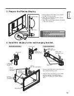 Предварительный просмотр 13 страницы Panasonic TY-WK103PV9 Installation Instructions Manual