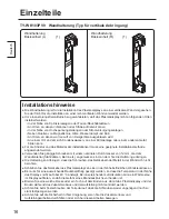 Предварительный просмотр 16 страницы Panasonic TY-WK103PV9 Installation Instructions Manual