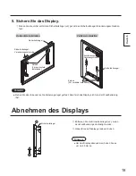 Предварительный просмотр 19 страницы Panasonic TY-WK103PV9 Installation Instructions Manual