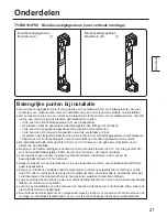 Предварительный просмотр 21 страницы Panasonic TY-WK103PV9 Installation Instructions Manual