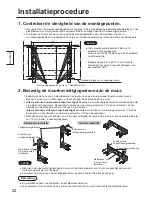 Предварительный просмотр 22 страницы Panasonic TY-WK103PV9 Installation Instructions Manual