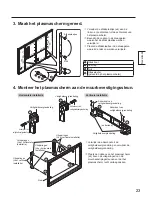 Предварительный просмотр 23 страницы Panasonic TY-WK103PV9 Installation Instructions Manual