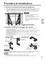 Предварительный просмотр 27 страницы Panasonic TY-WK103PV9 Installation Instructions Manual