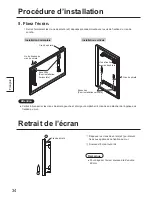 Предварительный просмотр 34 страницы Panasonic TY-WK103PV9 Installation Instructions Manual