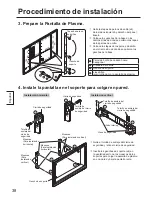 Предварительный просмотр 38 страницы Panasonic TY-WK103PV9 Installation Instructions Manual