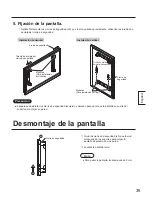 Предварительный просмотр 39 страницы Panasonic TY-WK103PV9 Installation Instructions Manual