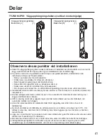 Предварительный просмотр 41 страницы Panasonic TY-WK103PV9 Installation Instructions Manual