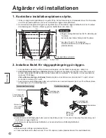 Предварительный просмотр 42 страницы Panasonic TY-WK103PV9 Installation Instructions Manual