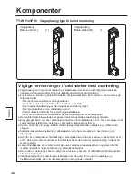 Предварительный просмотр 46 страницы Panasonic TY-WK103PV9 Installation Instructions Manual