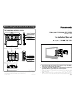 Panasonic TY-WK22LT1U Installation Manual preview