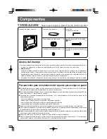 Предварительный просмотр 21 страницы Panasonic TY-WK32LX20W Installation Manual