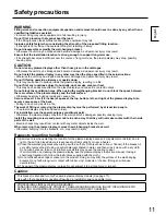 Предварительный просмотр 11 страницы Panasonic TY-WK42PR20 Installation Instructions Manual