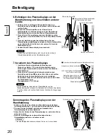 Предварительный просмотр 20 страницы Panasonic TY-WK42PR20 Installation Instructions Manual