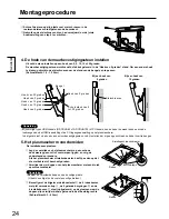 Предварительный просмотр 24 страницы Panasonic TY-WK42PR20 Installation Instructions Manual