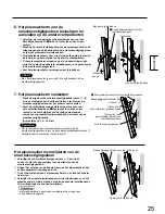 Предварительный просмотр 25 страницы Panasonic TY-WK42PR20 Installation Instructions Manual