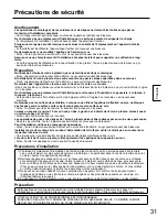 Предварительный просмотр 31 страницы Panasonic TY-WK42PR20 Installation Instructions Manual