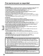 Предварительный просмотр 36 страницы Panasonic TY-WK42PR20 Installation Instructions Manual