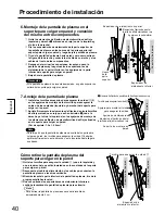 Предварительный просмотр 40 страницы Panasonic TY-WK42PR20 Installation Instructions Manual