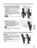 Предварительный просмотр 45 страницы Panasonic TY-WK42PR20 Installation Instructions Manual