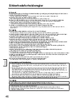 Предварительный просмотр 46 страницы Panasonic TY-WK42PR20 Installation Instructions Manual