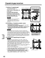 Предварительный просмотр 48 страницы Panasonic TY-WK42PR20 Installation Instructions Manual