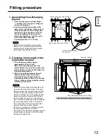 Preview for 13 page of Panasonic TY-WK42PV20 Installation Instructions Manual