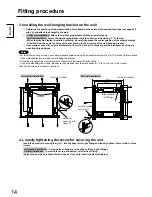 Preview for 14 page of Panasonic TY-WK42PV20 Installation Instructions Manual