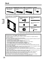 Preview for 30 page of Panasonic TY-WK42PV20 Installation Instructions Manual